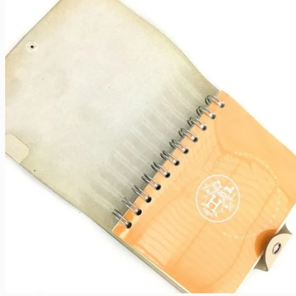 HERMES AGENDA TOGO LEATHER NOTEBOOK COVER/1A5926 - Picture 5 of 9